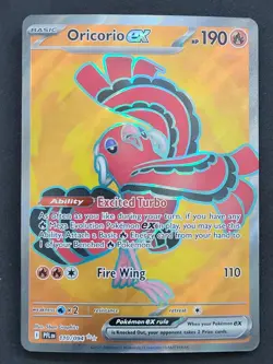 Oricorio ex 110/094 Ultra Rare Phantasmal Flames Pokemon TCG - Image 1