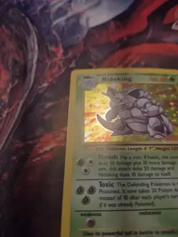 Pokemon TCG Nidoking Base Set Unlimited Holo 11/102 WOTC VTG 1999 MP/HP - Image 4