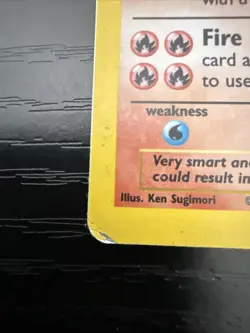 Pokemon Ninetales Holo Rare Unlimited Base Set 12/102, Moderately Played - Image 4
