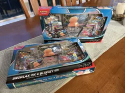 Pokemon TCG Snorlax Ex & Blissey Ex Special Collection Box Factory Sealed - Image 1
