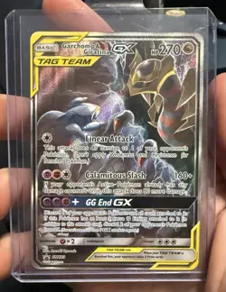 Garchomp & Giratina GX SM193 - Pokemon TCG Sun & Moon Tag Team Promo Holo LP - Image 1
