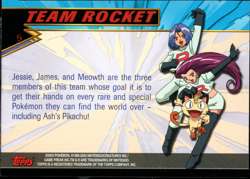 2003 topps Pokemon Advanced Non Holo Foil #5 Team Rocket Banned Card - Image 2