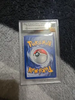 Beckett Graded 8.5 #34 Black Star Entei Holo Promo Pokemon Card - Image 3