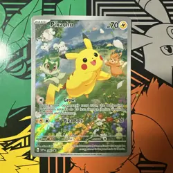 Pokemon Pikachu SVP 088 Scarlet & Violet Promo Full Art Holo Card - Image 1