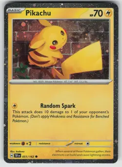 Pikachu - (Cosmo Holo) Promo Miscellaneous Cards & Products 051/162 LP - Image 1