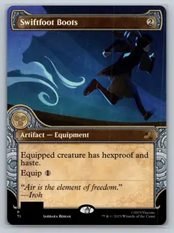 Swiftfoot Boots (Showcase) Avatar: The Last Airbender: Eternal-Legal Regular - Image 1