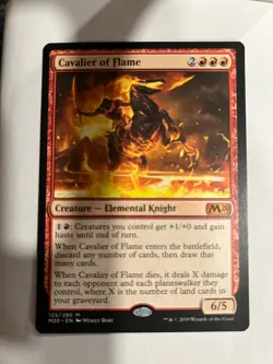 Cavalier of Flame - 2020 Core Set M20 - Magic the Gathering MTG Nice! - Image 1