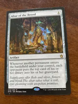 Altar of the Brood - #216/269 LP Khans of Tarkir KTK Magic MTG - Regular - Image 1