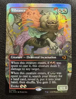 Vibrance (Borderless) Lorwyn Eclipsed Foil - Image 1