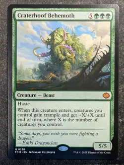 Craterhoof Behemoth - Tarkir: Dragonstorm (MTG) - Image 1