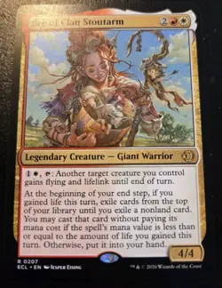 Bre Of Clan Stoutarm 0207 Rare Lorwyn Eclipsed Magic: The Gathering - Image 1