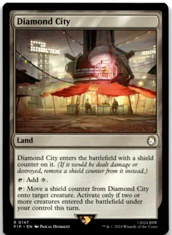 MTG Diamond City R Universes Beyond: Fallout 147 LP - Image 1