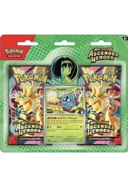 Pokemon Mega Evolution Ascended Heroes 2-Pack Blister Erika (Factory Sealed) - Image 1