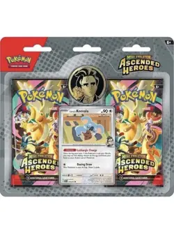 Pokemon Mega Evolution Ascended Heroes 2-Pack Blister Larry (Factory Sealed) - Image 1