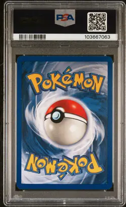 1999 POKEMON GAME #7 HITMONCHAN-HOLO PSA 6 - Image 2