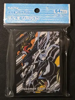 NEW OFFICIAL POKEMON CENTER JAPANESE ENTEI RAIKOU & SUICUNE DECK SLEEVES 64 CT - Image 1