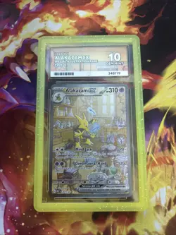 Pokemon Alakazam EX Special Illustration Rare Scarlet & Violet 151 201/165 Ace10 - Image 1