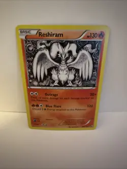 Reshiram 28/113 2013 B&W Legendary Treasures Pokemon Card TCG Holo Rare - LP - Image 1