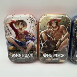 ONE PIECE CARD GAME - TIN PACK SET Of 3 VOL. 2 - Image 3