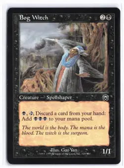 Bog Witch Mercadian Masques Regular - Image 1