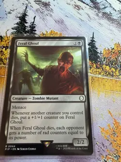 Feral Ghoul Fallout MTG Universes Beyond - Image 1