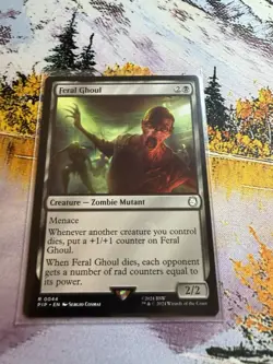 Feral Ghoul Fallout MTG Universes Beyond - Image 2