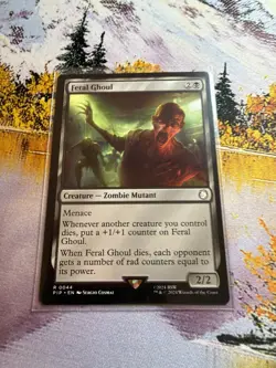 Feral Ghoul Fallout MTG Universes Beyond - Image 3