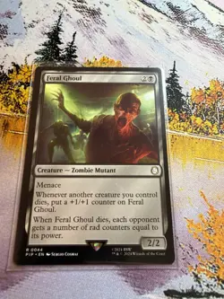Feral Ghoul Fallout MTG Universes Beyond - Image 4