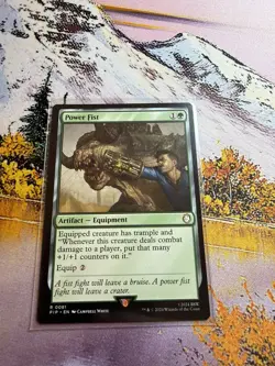 MTG - Universes Beyond: Fallout - Power Fist - NM - NF - Image 3