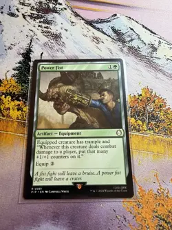 MTG - Universes Beyond: Fallout - Power Fist - NM - NF - Image 4