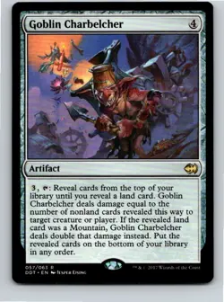 Magic the Gathering Goblin Charbelcher Duel Decks: Merfolk vs. Goblins MTG - Image 1