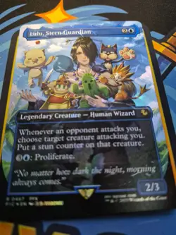 Lulu, Stern Guardian Borderless Chocobo Track Foil | Final Fantasy MTG - Image 2