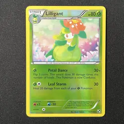 Lilligant Reverse Holo 10/114 Black and White Pokemon Card - Image 2