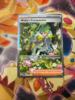 Wally's Compassion 186/132 SIR Pokemon Mega Evolution - Image 1