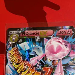 Pokemon Card XY Black Star Promo Mega M Diancie EX XY44 Holo Foil. - Image 2