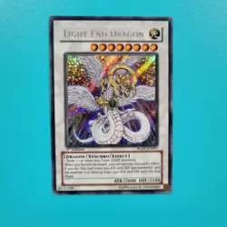 Light End Dragon RGBT-EN091 Secret Rare 1st Edition Yugioh - Image 1