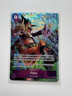 Foxy EB04-036 SR ALT ART The Azure Seven Seas One Piece CCG ENGLISH OP14 - Mint - Image 1