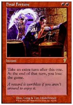 MTG English Final Fortune NM Normal 7th Edition - Image 1