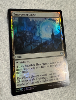 Emergence Zone -Foil Near Mint MTG War of the Spark - Image 1