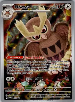 Noctowl Promo SV: Scarlet & Violet Promo Cards 141 NM Holo - Image 1