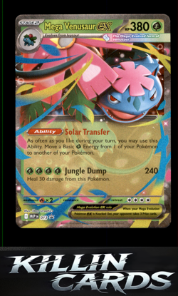 Mega Venusaur ex - 013 013 Pokemon Promo ME: Mega Evolution Promo Card NM - Image 1