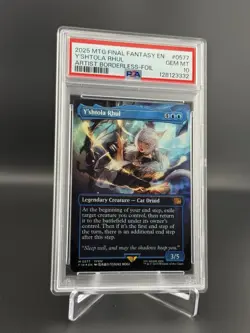Y'shtola Rhul Artist Borderless Foil #0577 Magic MTG Final Fantasy Gem PSA 10 - Image 1