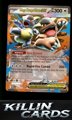 Mega Kangaskhan ex - 104/132 104/132 Pokemon Double Rare ME01: Mega Evolution Ca - Image 1