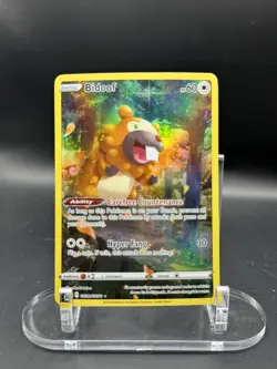 Bidoof Pokemon Crown Zenith Galarian Gallery GG29/GG70 Full Art Holo Rare NM-LP - Image 1