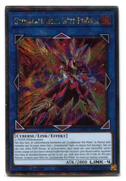 Yu-Gi-Oh! Grosalamander Wut Phonix Quarter Century SCR RA04-DE083 - Image 1