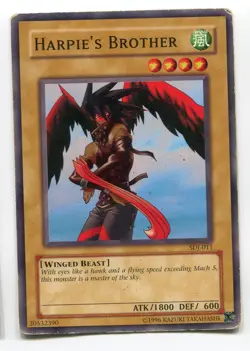 Yu-Gi-Oh! PLAYED/POOR Harpies Brother Common englisch - Image 1