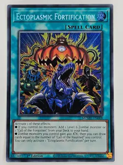 YuGiOh - MZMU-EN008 Ectoplasmic Fortification - Secret Rare - Image 1