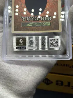 Yugioh ARS8 NM - Black Skull Dragon DM1 Game Promo card 1998 Vintage - Image 2