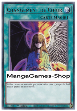 Yu Gi Oh ! Changement de Coeur PHRE-FR048 Rare en Francais - Image 1