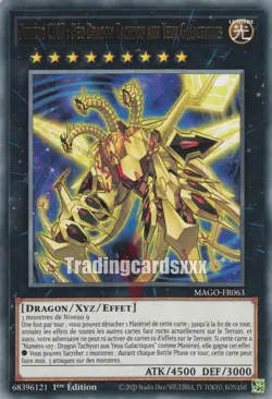 Yu-Gi-Oh! Numero C107: Neo Dragon Tachyon aux Yeux Galactiques : R MAGO-FR063 - Image 1